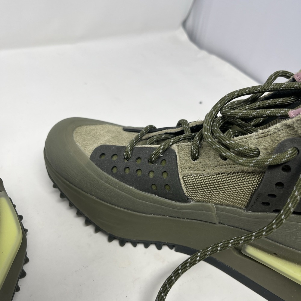 Adidas x Pharrell HU NMD S1 RYAT Men's Size 8 Focus Olive Sneakers IE4686 - Picture 14 of 14